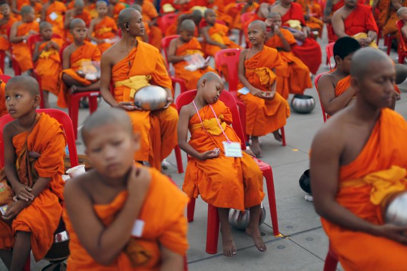 Devoción budista en Tailandia