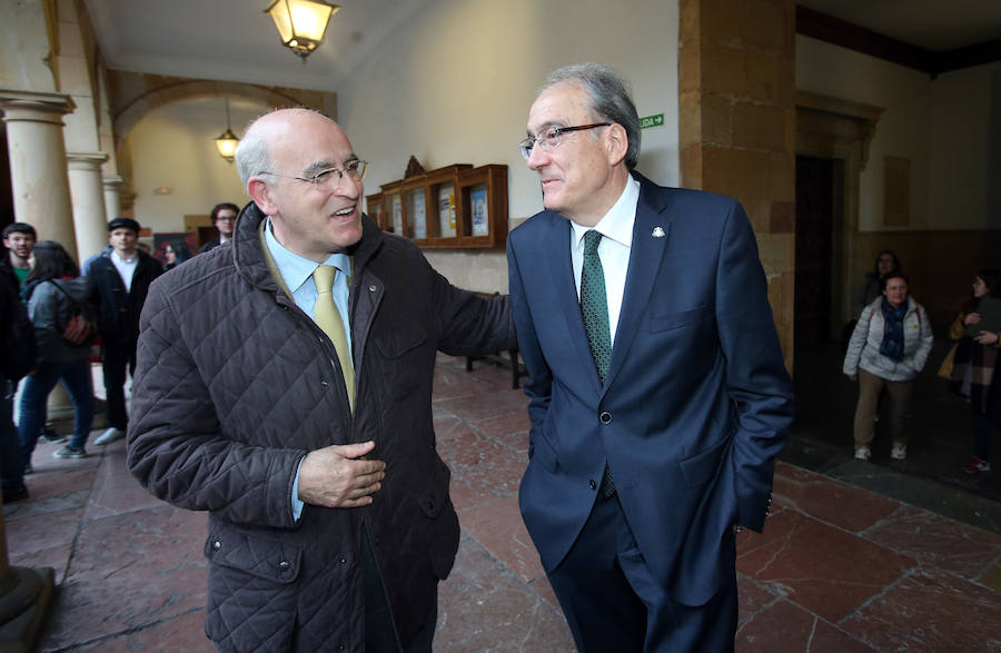 Santiago García Granda, nuevo rector de la Universidad de Oviedo