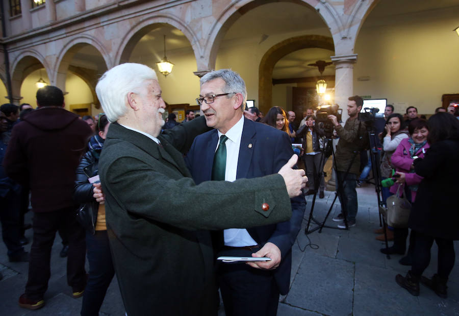 Santiago García Granda, nuevo rector de la Universidad de Oviedo