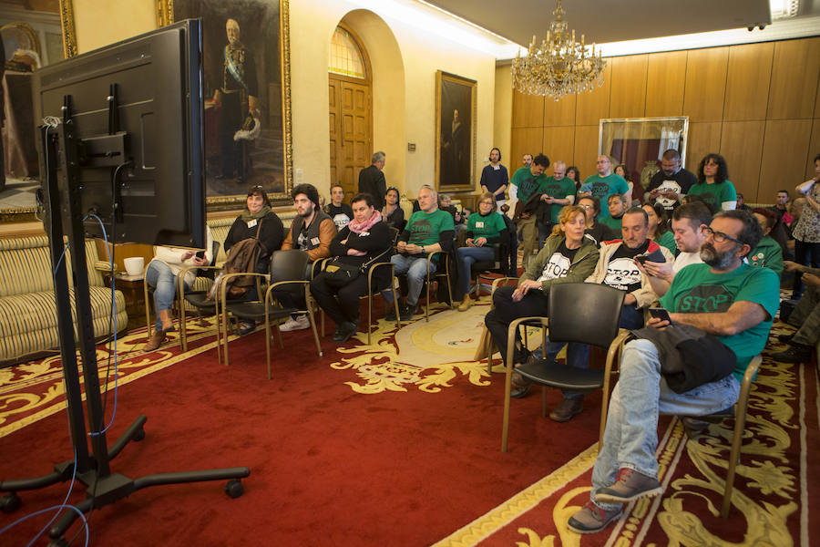 Pleno de Honores y Distinciones del Ayuntamiento de Gijón