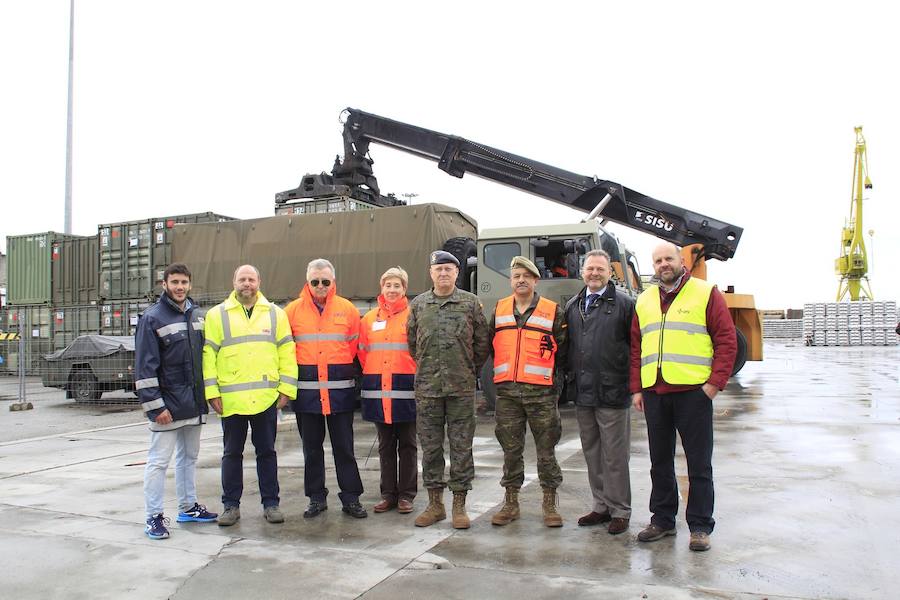 Embarque en el puerto de Vigo para partir a Polonia