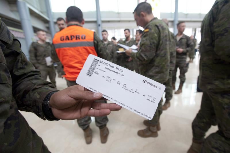 El Regimiento Príncipe, rumbo a Polonia