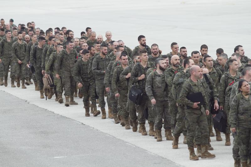 El Regimiento Príncipe, rumbo a Polonia