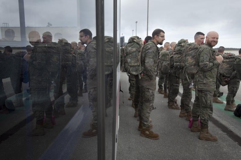 El Regimiento Príncipe, rumbo a Polonia