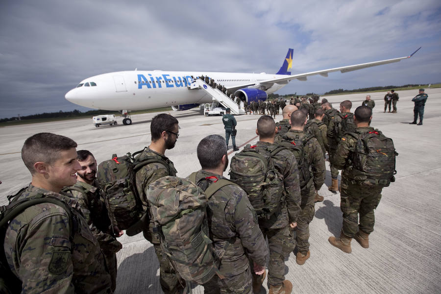 El Regimiento Príncipe, rumbo a Polonia