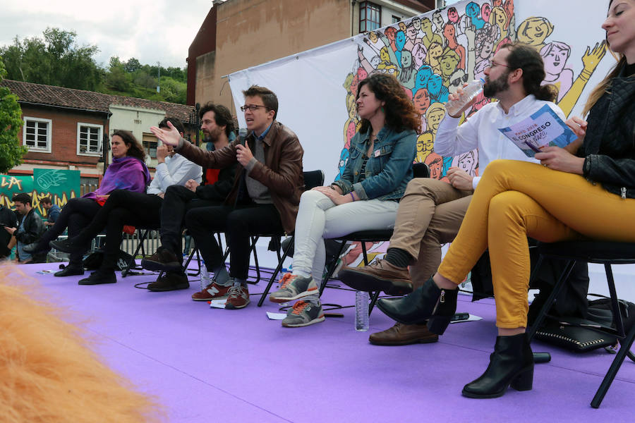 Íñigo Errejón, en Langreo