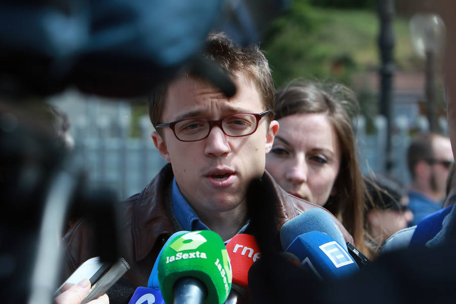 Íñigo Errejón, en Langreo