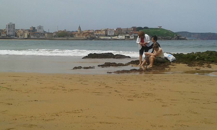 Hacerse las manos a la orilla del mar Cantábrico. 