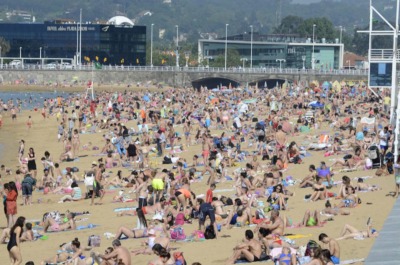 Sol, calor y ganas de verano