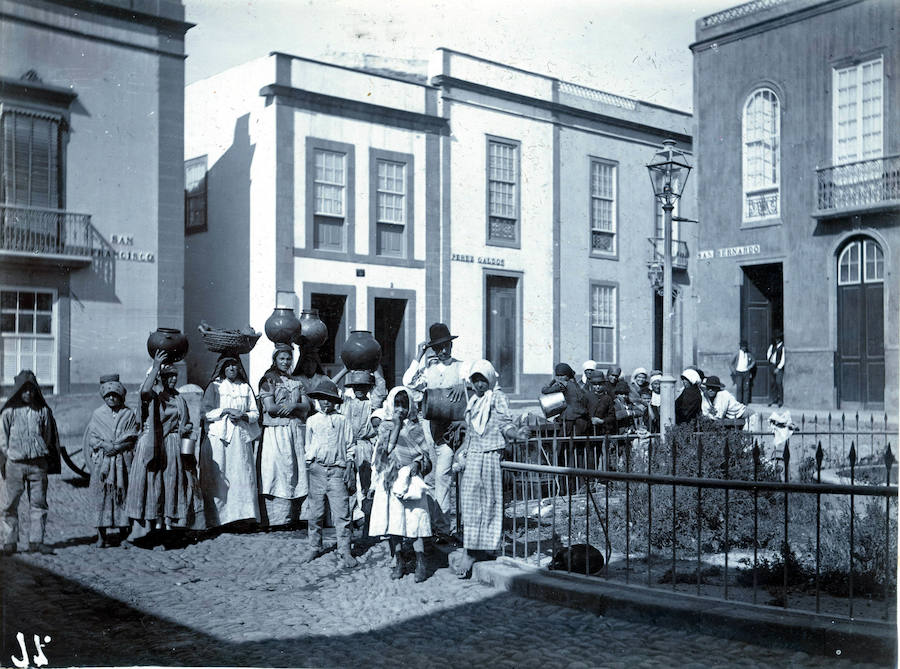 Las Palmas de Gran Canaria. Hacia 1910. Álbum fotográfico de Guillermo Riemann.