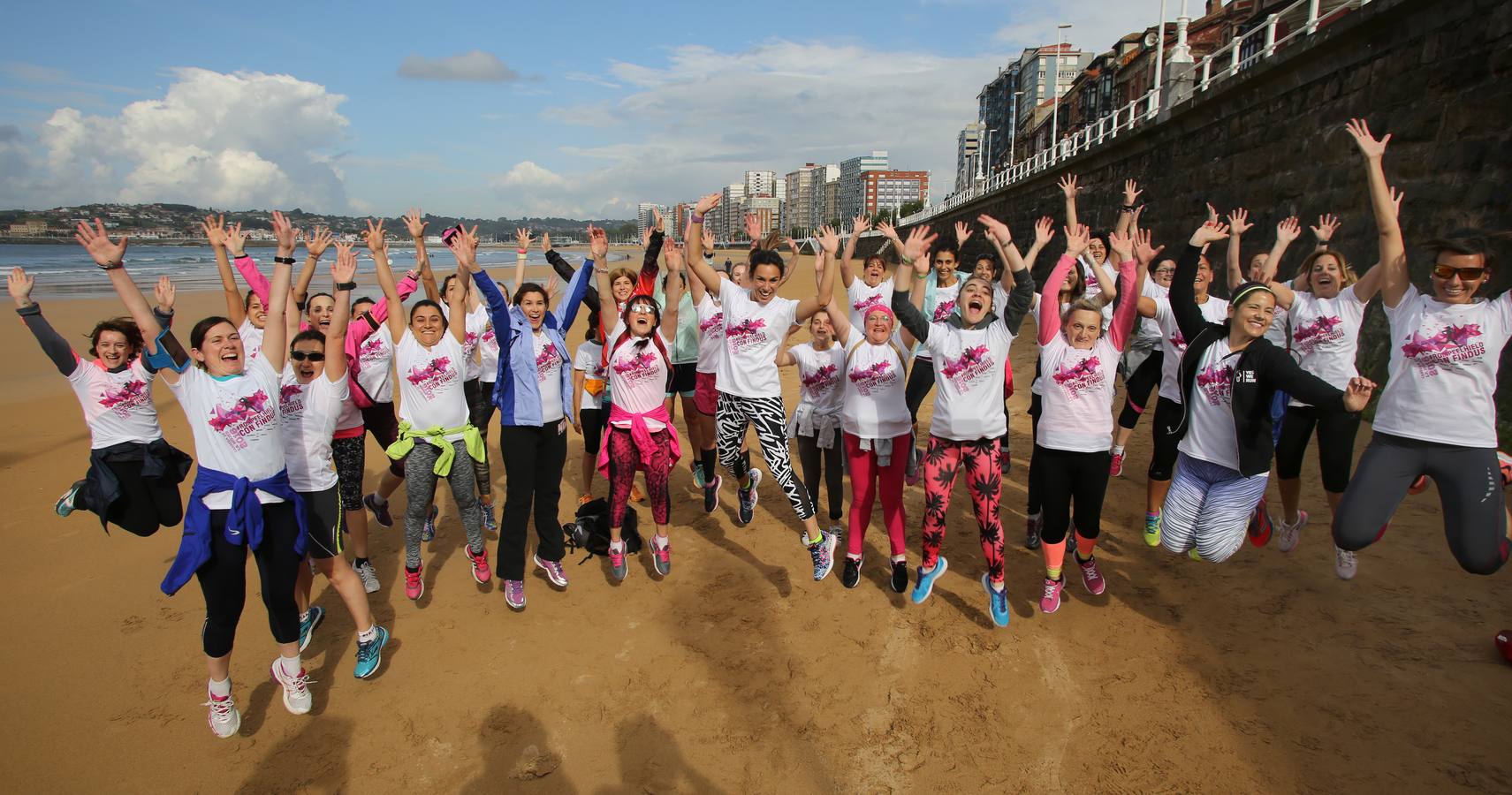 Entrenamiento en Gijón con Paula Butragueño