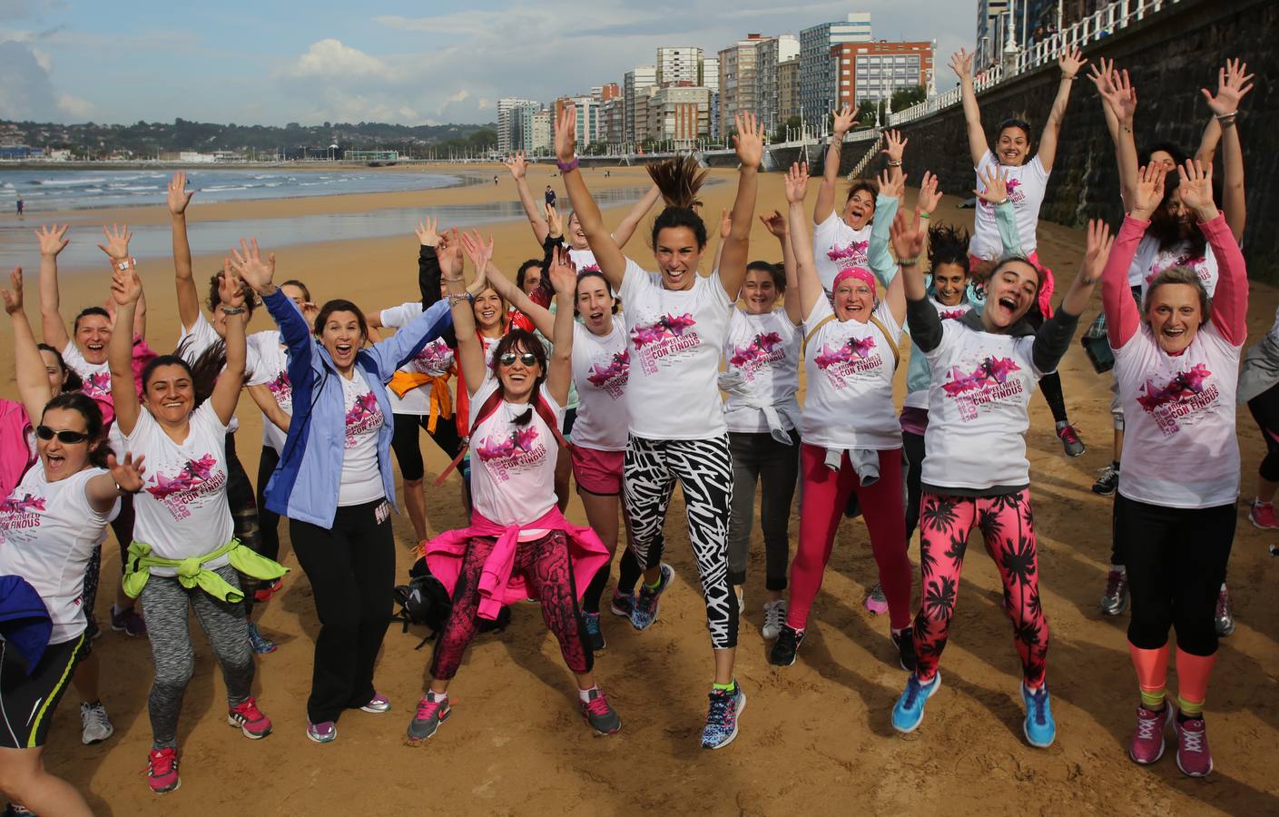 Entrenamiento en Gijón con Paula Butragueño