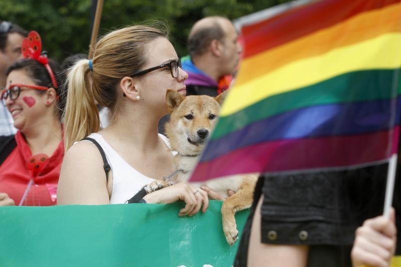 La fiesta del Orgullo, en Gijón