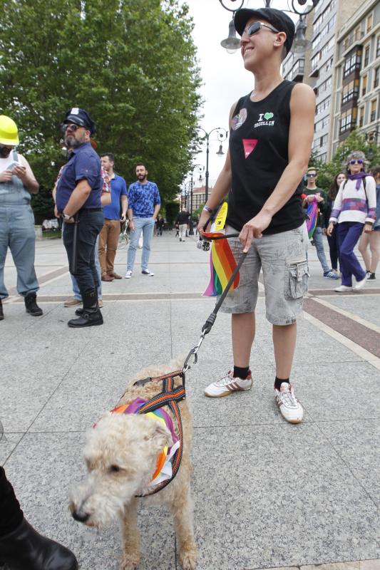 La fiesta del Orgullo, en Gijón