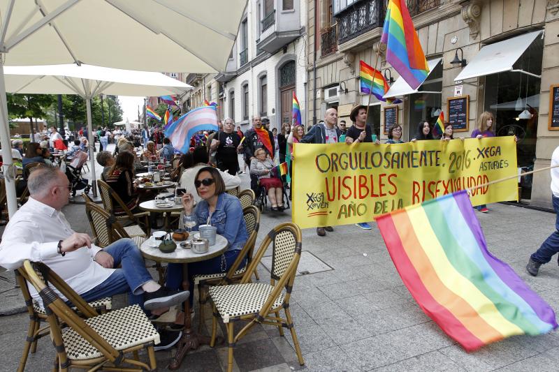 La fiesta del Orgullo, en Gijón