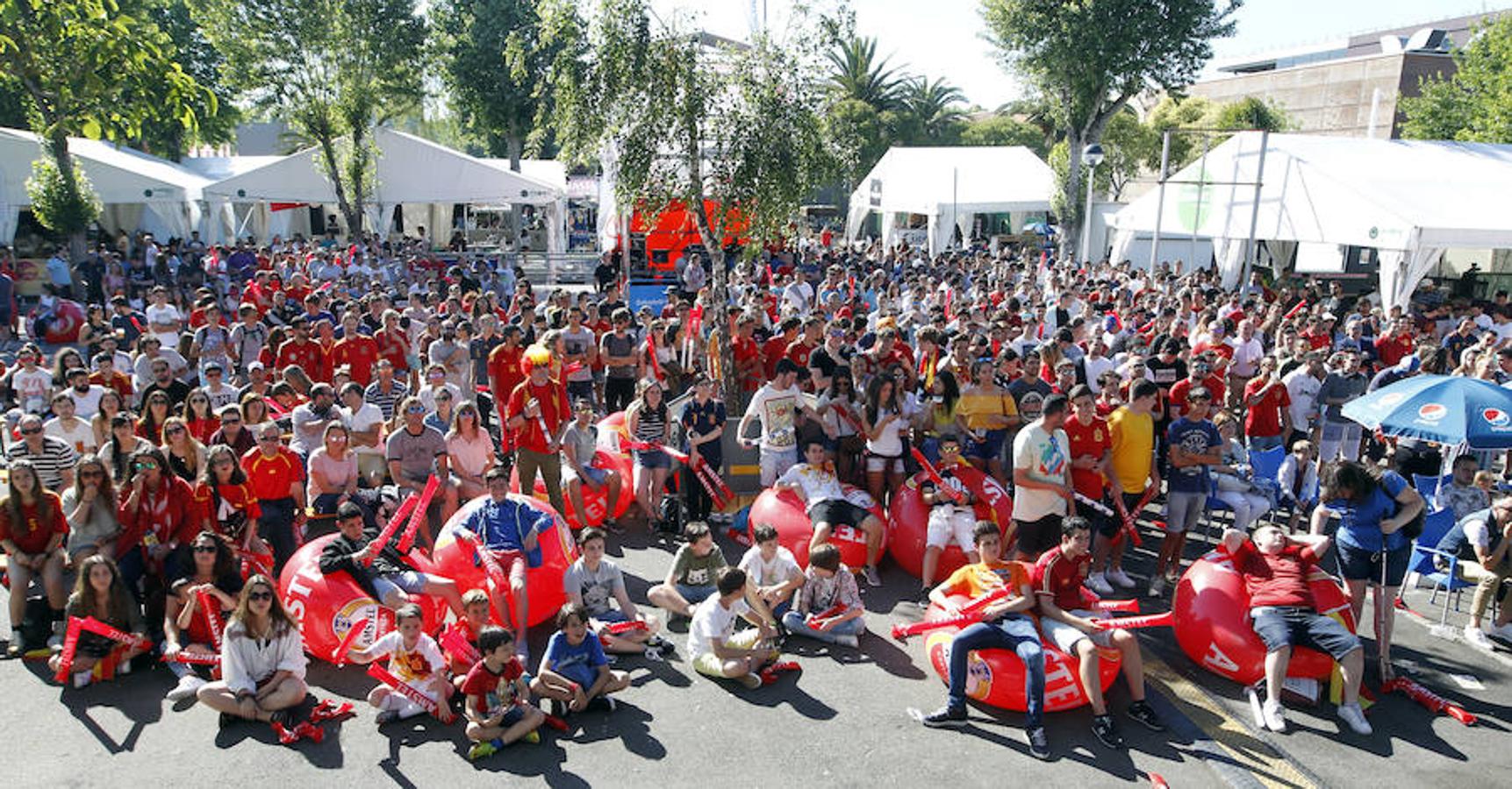 La afición española, de la euforia a la desolación