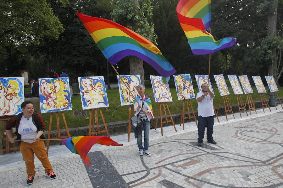 El &#039;orgullo&#039; se luce en Oviedo