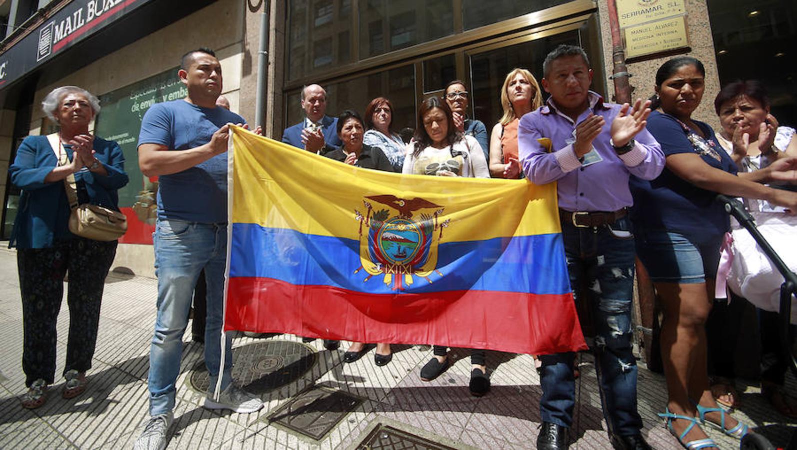 Concentración en Oviedo contra la violencia de género