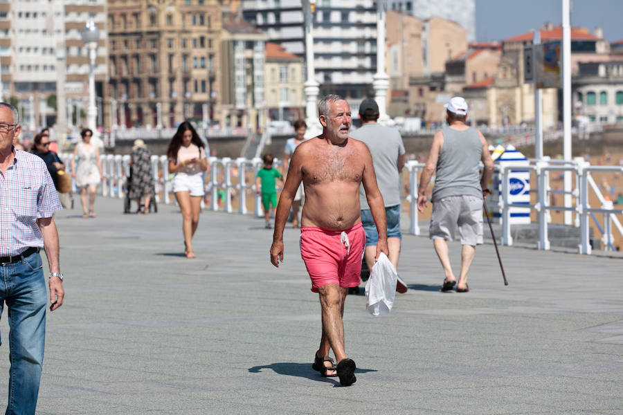 Segundo día de calor y altas temperaturas