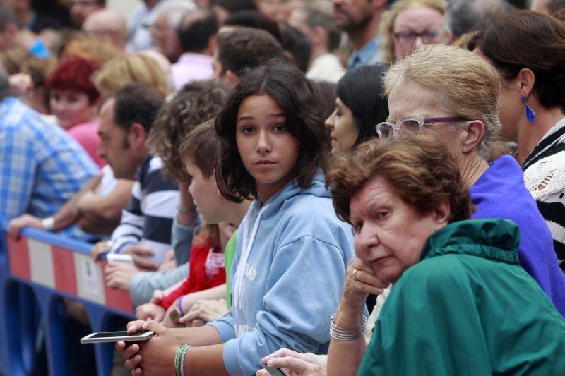 Oviedo recibe a la reina Letizia