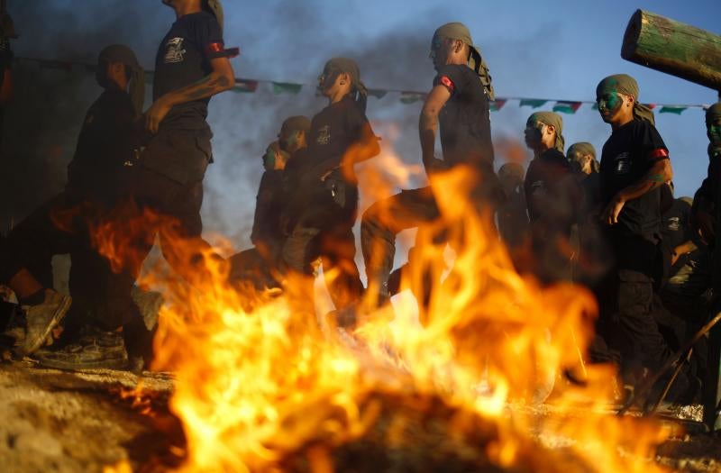 Así entrena Hamas a sus milicias