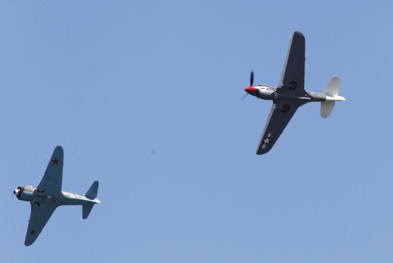El Festival Aéreo ruge en el cielo de Gijón
