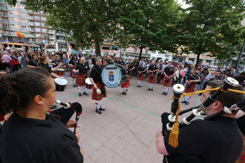 Escocia y Gales invaden Avilés