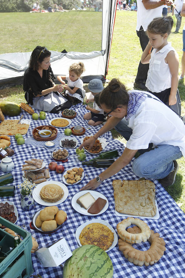 Jira y Danza Prima en el cerro de Santa Catalina