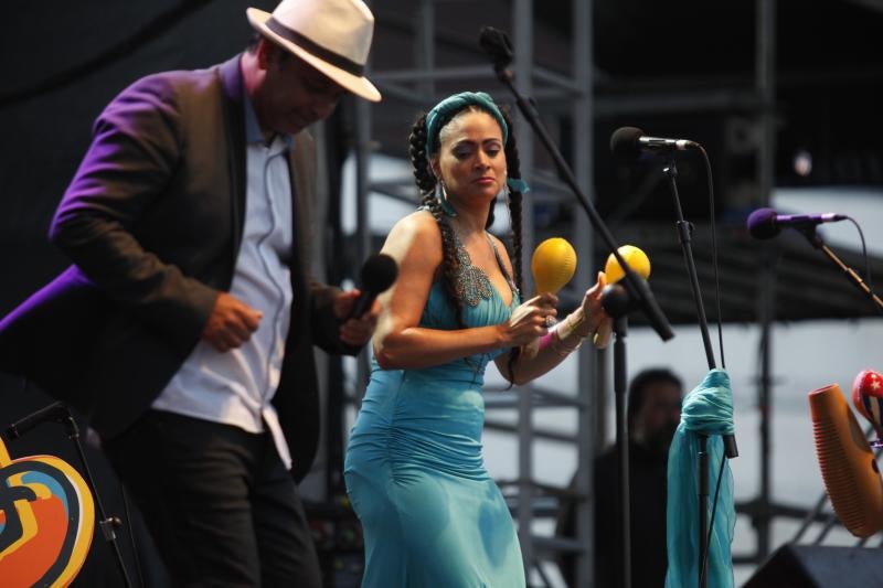 Concierto de Cuba Sound Project en Poniente