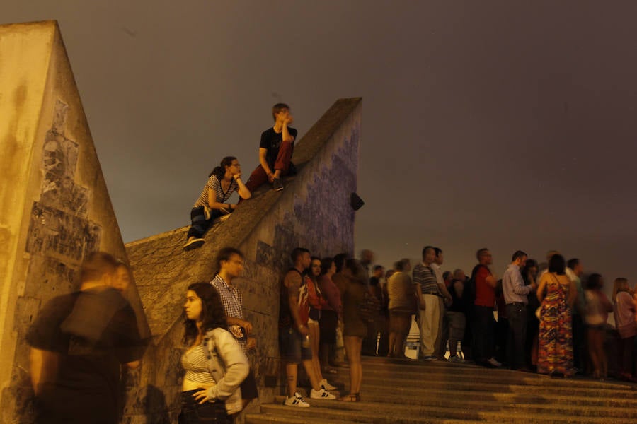 La noche de los Fuegos, en imágenes