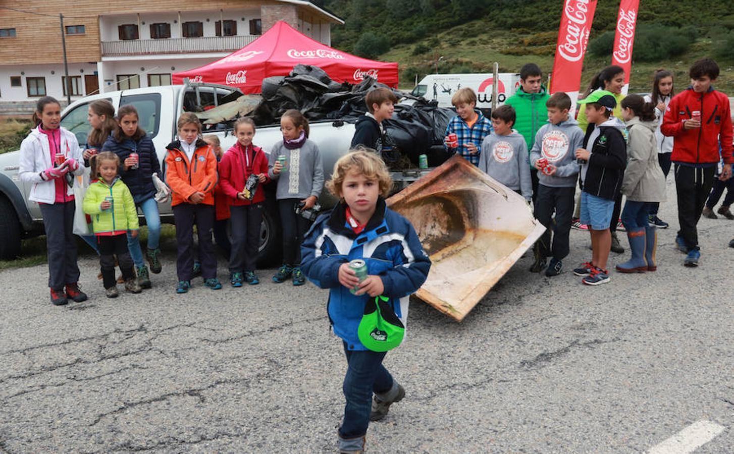 Limpieza de las pistas de Pajares