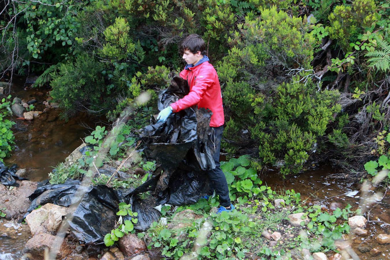 Limpieza de las pistas de Pajares