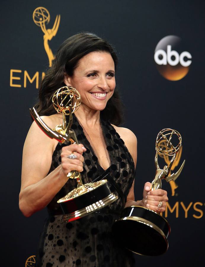 Julia Louis-Dreyfus, mejor actriz de comedia por 'Veep'.