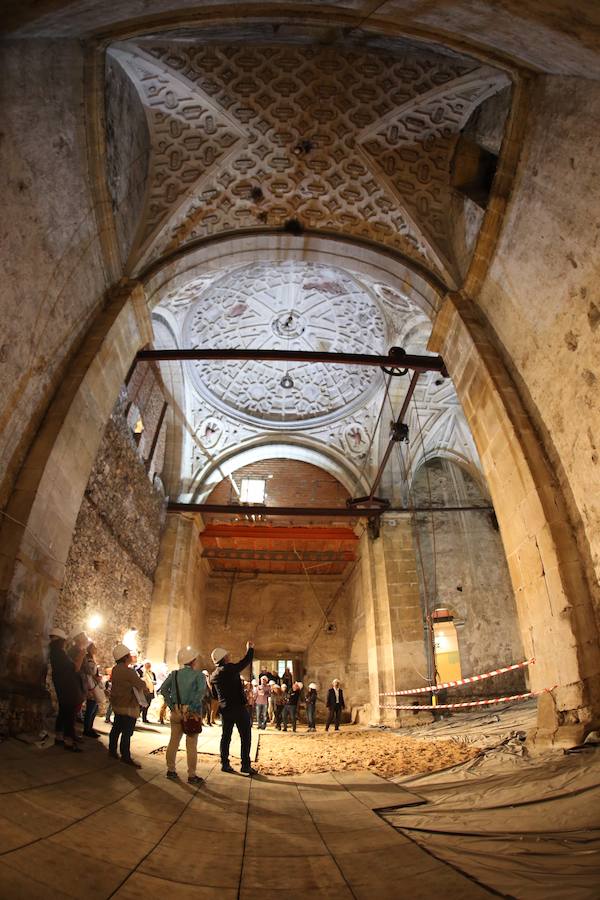 Visita a interior del edificio de Tabacalera en Gijón