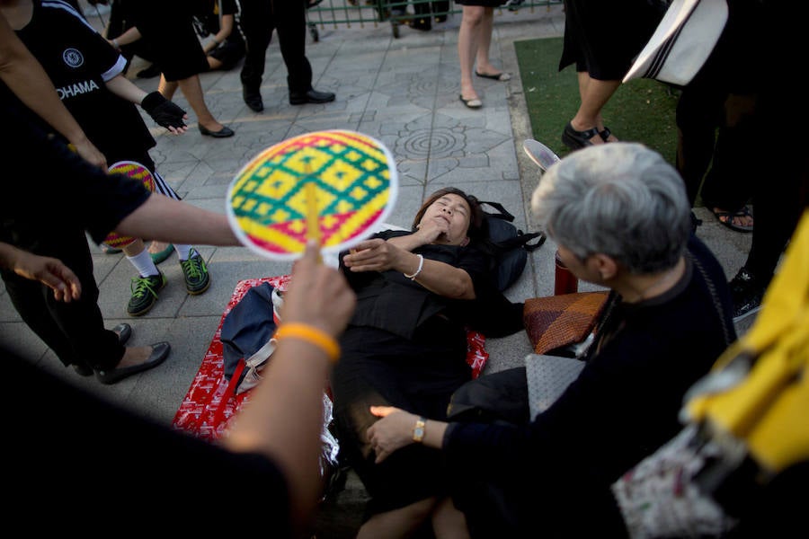 La muerte del rey de Tailandia