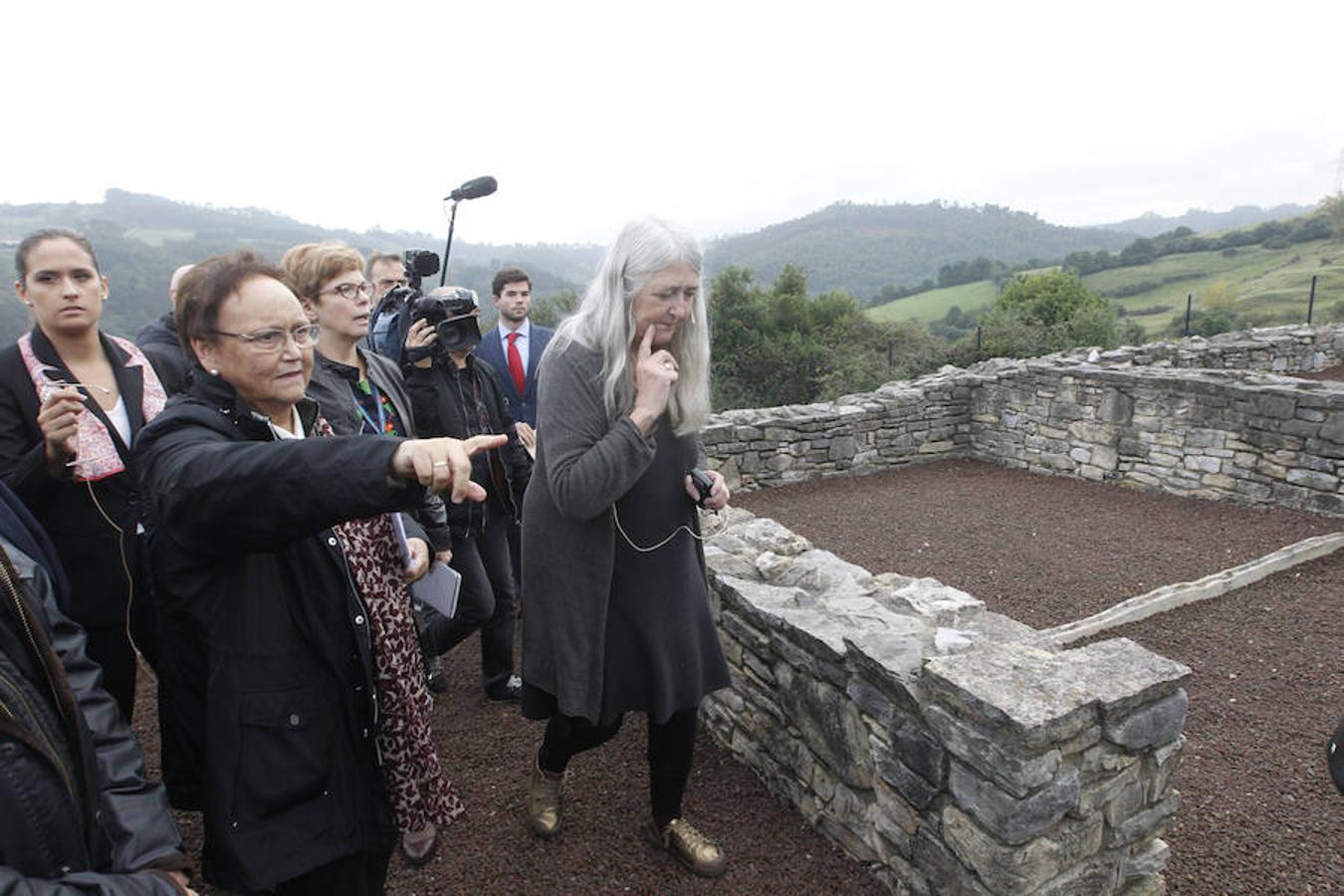 Mary Beard visita la Villa Romana de Veranes