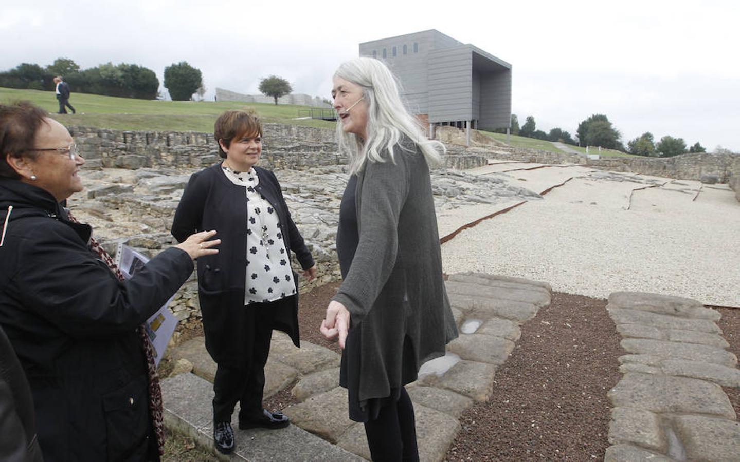 Mary Beard visita la Villa Romana de Veranes