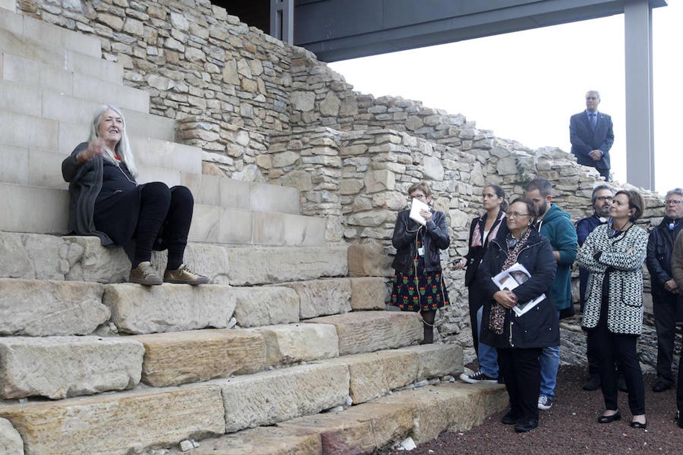 Mary Beard visita la Villa Romana de Veranes