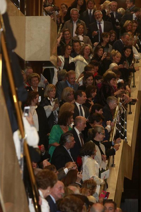 Los Reyes, en Oviedo para los Premios Princesa de Asturias