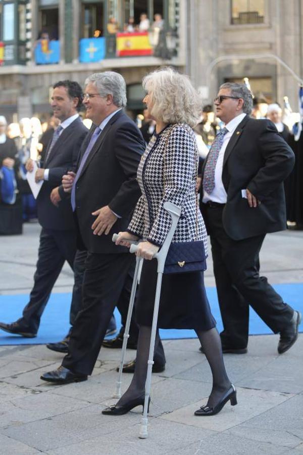 La alfombra azul de los Premios Princesa de Asturias