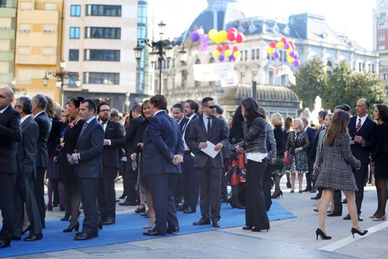 La alfombra azul de los Premios Princesa de Asturias