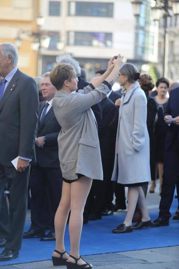 La alfombra azul de los Premios Princesa de Asturias