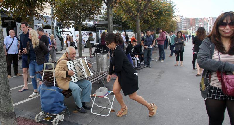 Turistas de unas horas