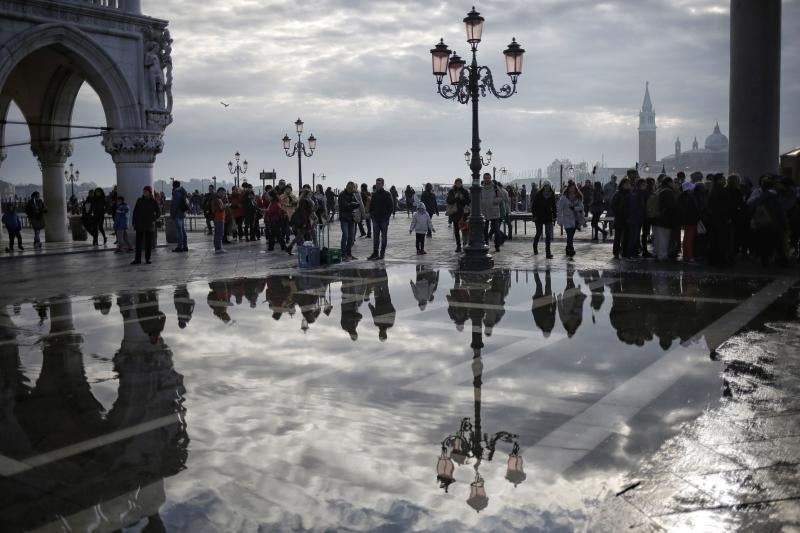 Turismo sobre las aguas en Venecia
