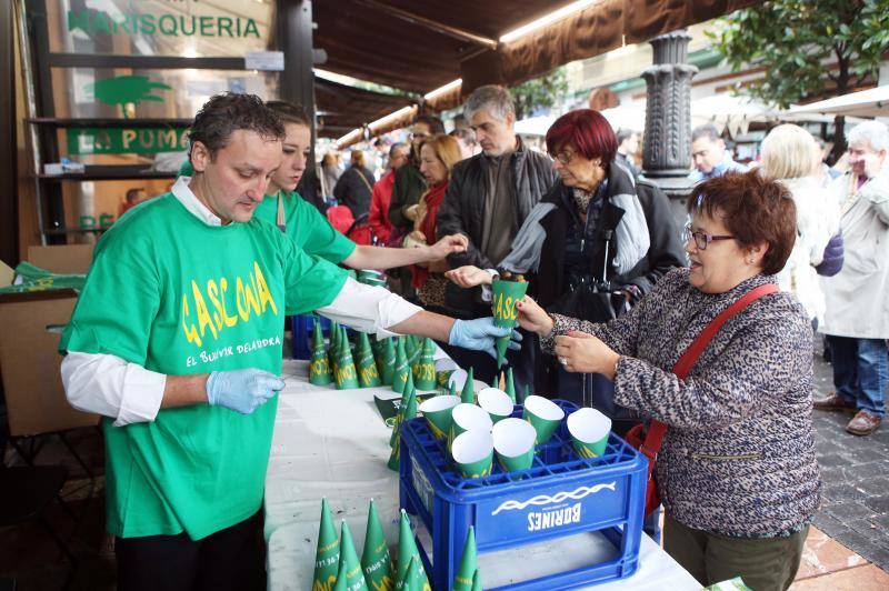 Multitudinario amagüestu en Gascona