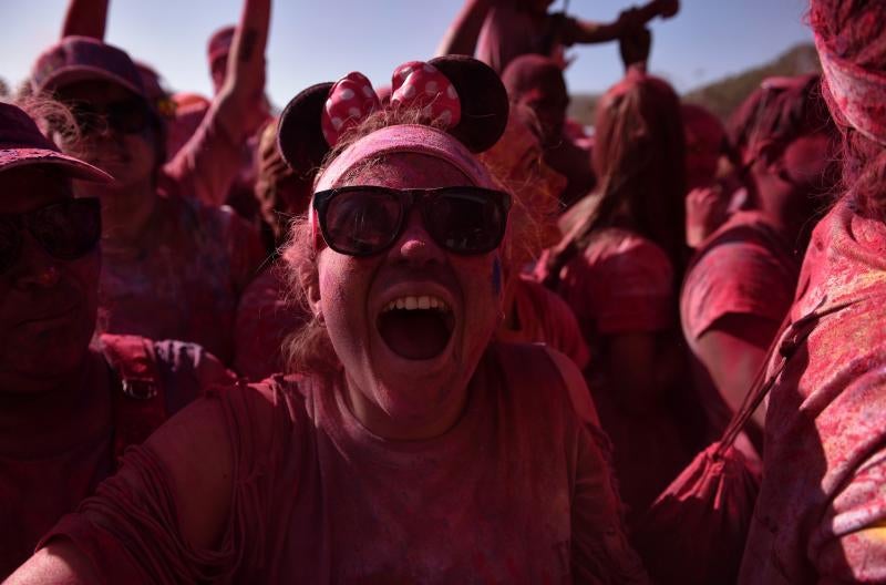 Lluvia de colores en Sudáfrica