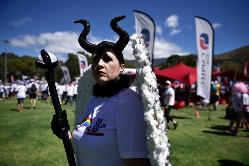 Lluvia de colores en Sudáfrica