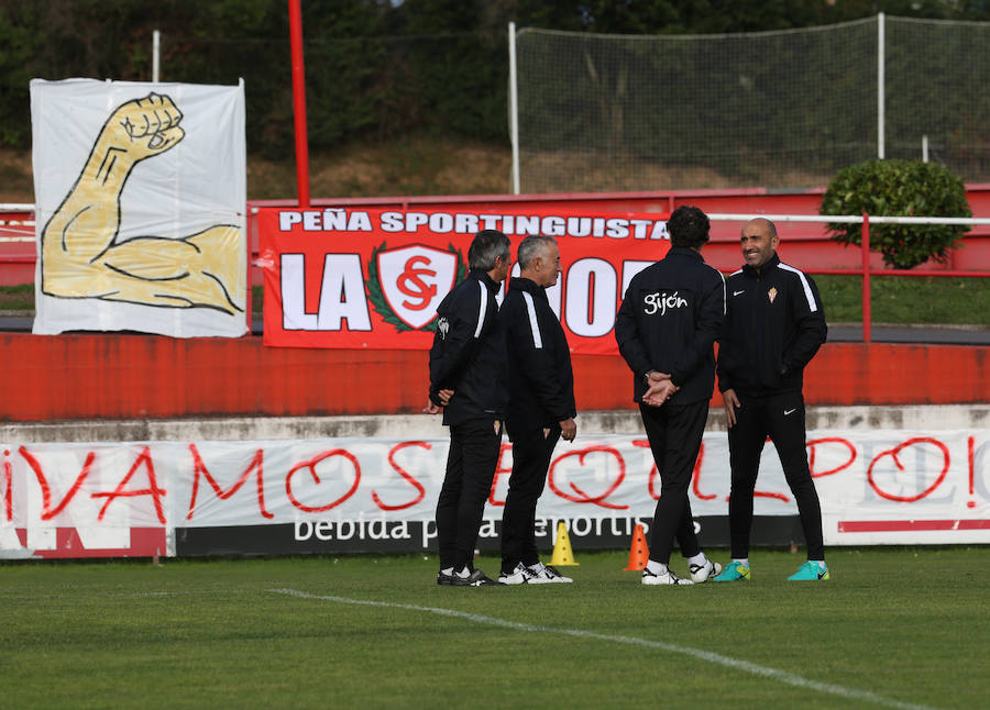 Entrenamiento del Sporting (19-11-16)