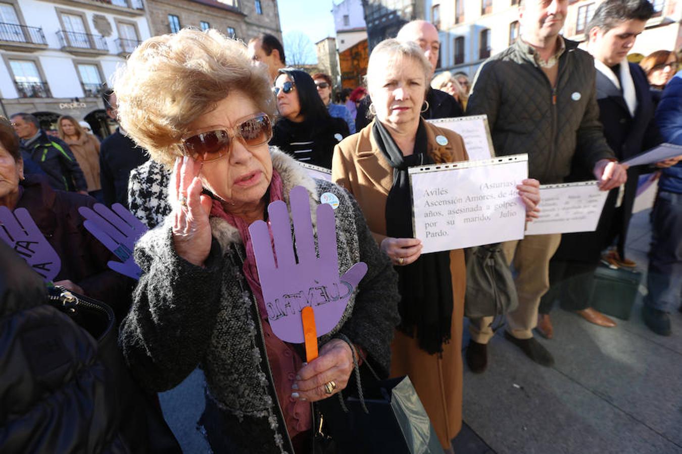 Concentración contra la violencia de género