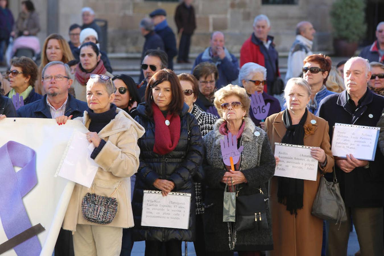 Concentración contra la violencia de género